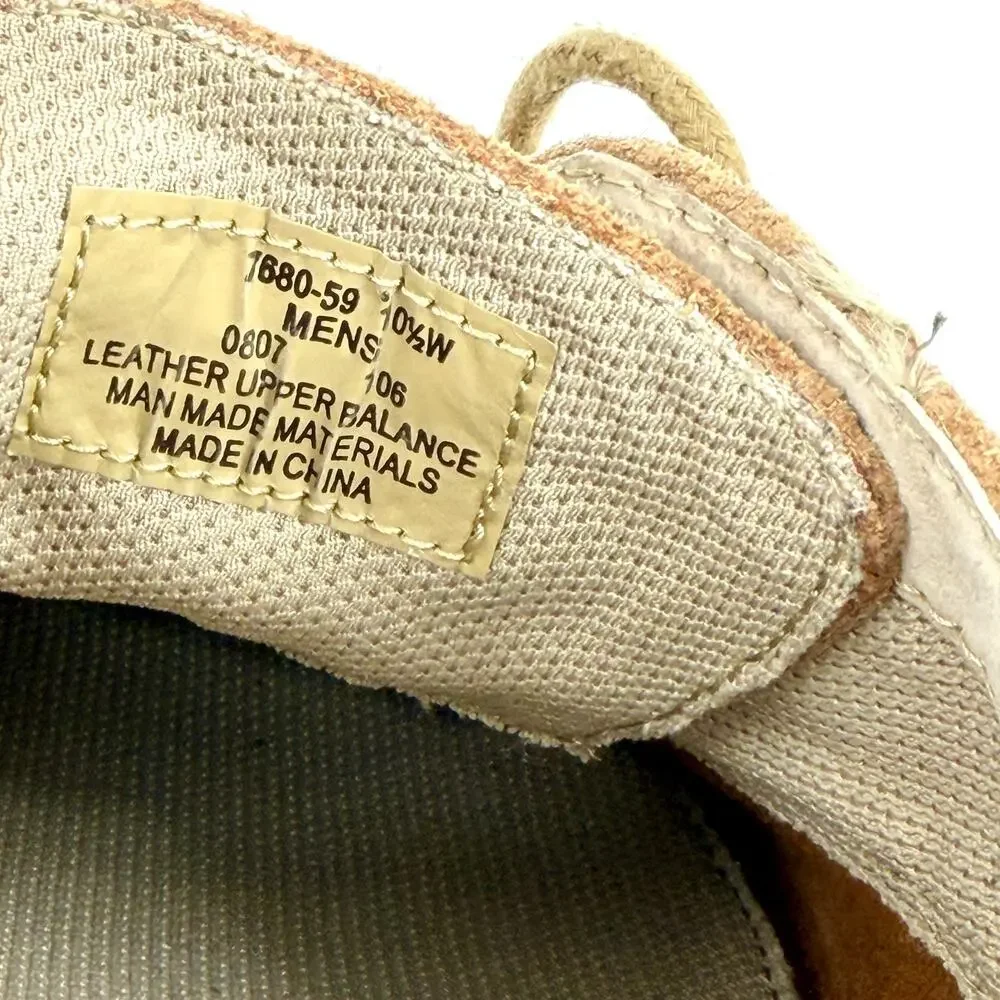 Vintage Y2K Eastland Brown Suede Leather Lace-Up Oxfords